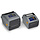 Zebra ZD621d, 8 punti /mm (203dpi), Cutter, linerless, Disp., RTC, USB, USB Host, RS232, BT, Ethernet, WLAN, grigio, 256MB RAM / 512MB Flash