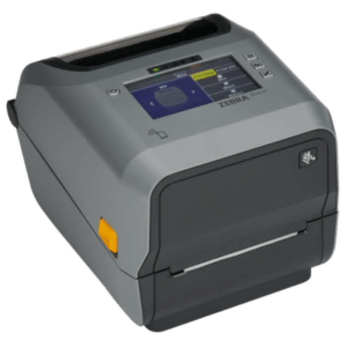 Zebra Zebra ZD621R, 8 dots/mm (203 dpi), peeler, disp. (colour), RTC, RFID, USB, USB Host, RS232, BT (BLE), Ethernet, grey | ZD6A142-31EFR2EZ