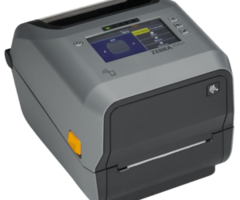 Zebra ZD6A143-30EF00EZ Zebra ZD621t, 12 Punkte/mm (300dpi), Disp. (Farbe), RTC, USB, USB-Host, RS232, BT (BLE), Ethernet, grau