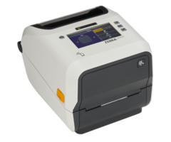 Zebra Zebra ZD621t Healthcare, 8 puntos/mm (203 ppp), pantalla (color), RTC, USB, host USB, RS232, Bluetooth (BLE), Ethernet, blanco | ZD6AH42-30EF00EZ