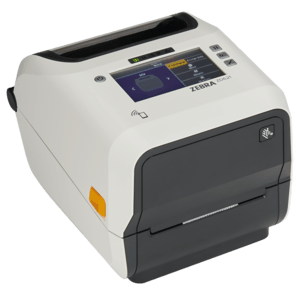 Zebra Zebra ZD621t Healthcare, 8 pts/mm (203 dpi), écran (couleur), RTC, USB, USB Host, RS232, BT (BLE), Ethernet, blanc, Bluetooth