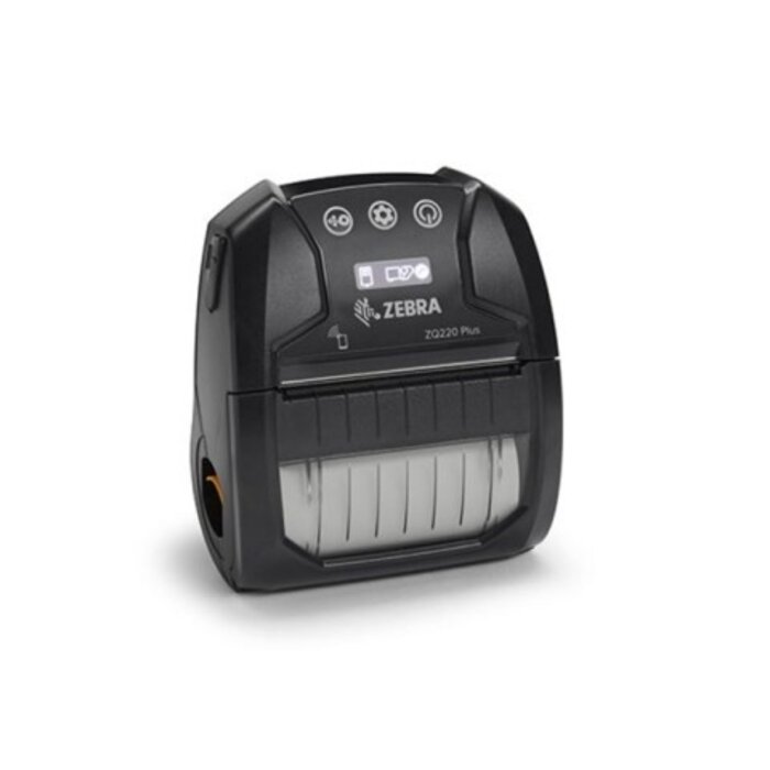 Zebra Zebra ZQ220 Plus, 8 Punkte/mm (203dpi), CPCL, USB, BT, NFC, schwarz, 16MB RAM / 16MB Flash
