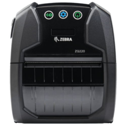 Zebra ZQ22-B16B1KE-00 Zebra ZQ220 Plus, 8 pts/mm (203 dpi), CPCL, USB, BT, NFC, noir