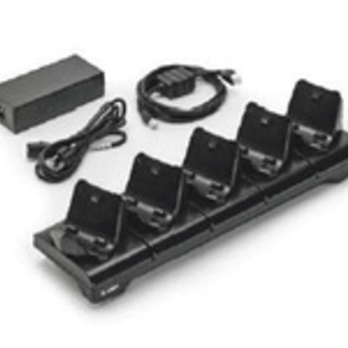 Zebra Zebra charging station, 5 slots | CRD-MPM-5SCHGEU1-01