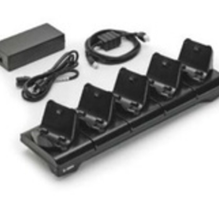 Zebra CRD-MPM-5SCHGUK1-01 Zebra 5-Slot Device Cradle