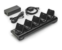 Zebra Base para dispositivo Zebra de 5 ranuras, Base de acoplamiento para impresora Zebra de 5 ranuras