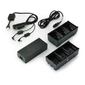 Zebra SAC-MPP-6BCHUK1-01 Zebra dual battery charger, 3 slots, UK