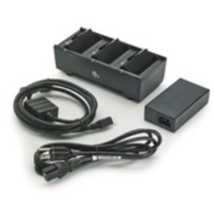 Zebra Zebra battery charging station, 3 slots | SAC-MPM-3BCHGEU1-01