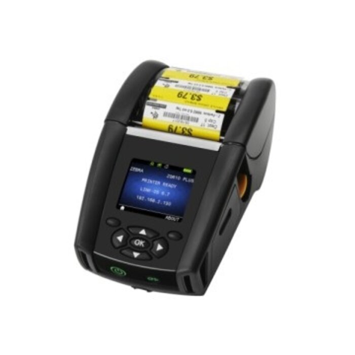 Zebra ZQ61-AUWAE14-00 Zebra ZQ610 PLus, 19mm Kern, RS232, BT (BLE), WLAN, 8 Punkte/mm (203dpi)
