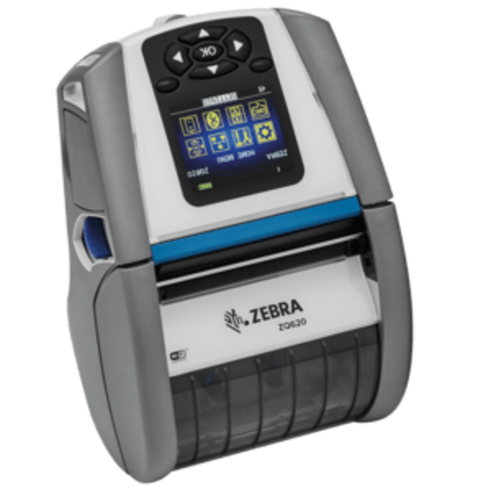 Zebra ZQ62-HUWAE00-00 Zebra ZQ620 Healthcare, BT, WiFi, 8 pts/mm (203 dpi), LTS, écran, EPL, ZPL, ZPLII, CPCL