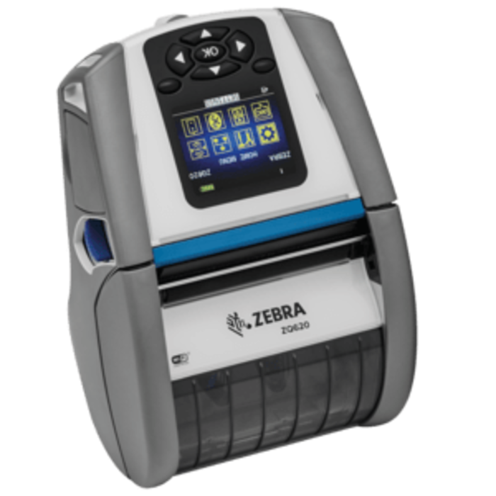 Zebra ZQ62-HUWAE00-00 Zebra ZQ620 Healthcare, BT, WiFi, 8 pts/mm (203 dpi), LTS, écran, EPL, ZPL, ZPLII, CPCL
