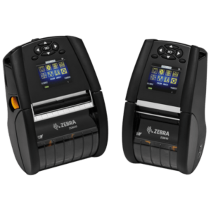 Zebra Zebra ZQ620 Plus, 19mm Core, RS232, BT (BLE), WLAN, 8 dots/mm (203 dpi), disp. (kleur) | ZQ62-AUWAE14-00