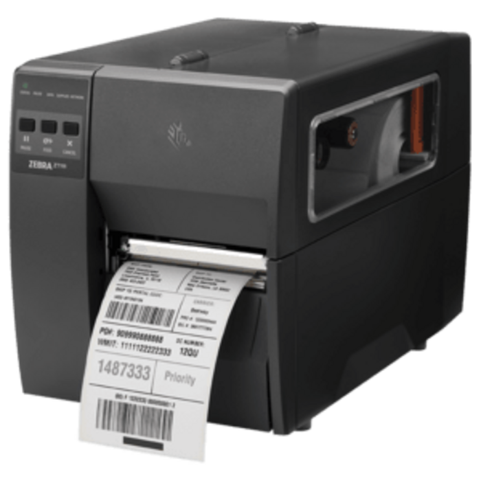 Zebra ZT11143-T0E000FZ Zebra ZT111, 12 pts/mm (300 dpi), ZPLII, USB, USB Host, RS232, BT (BLE), Ethernet