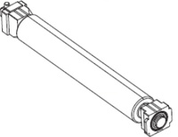 Zebra Zebra Platen roller, 380 g, fits for Zebra ZT420