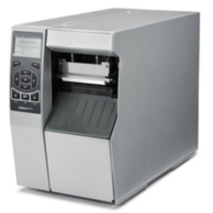 Zebra ZT51043-T2E0000Z Zebra ZT510, 12 pts/mm (300 dpi), décolleur, ré-enrouleur, écran, HTR, ZPL, ZPLII, USB, RS232, BT, Ethernet