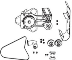 Zebra Zebra rewinder, upgrad kit | P1083320-085