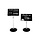 Evolis magnetic price tag holder set, 12 cm, height: 12 cm