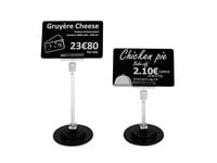 EVOLIS Juego de portaetiquetas de precio magnéticos Evolis, 12 cm | AC000005