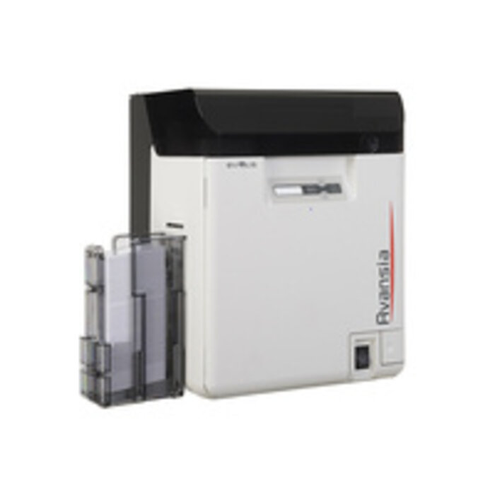 EVOLIS Evolis Avansia, su due lati, 24 punti /mm (600dpi), USB, Ethernet, Display, stampa bilaterale schede