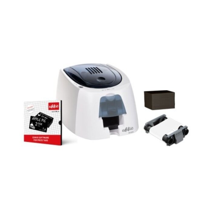 EVOLIS Evolis Edikio Access - Price Tag Solution, unilaterale, 12 punti /mm (300dpi), USB, Kit (USB), a trasferimento termico (monocromatico)