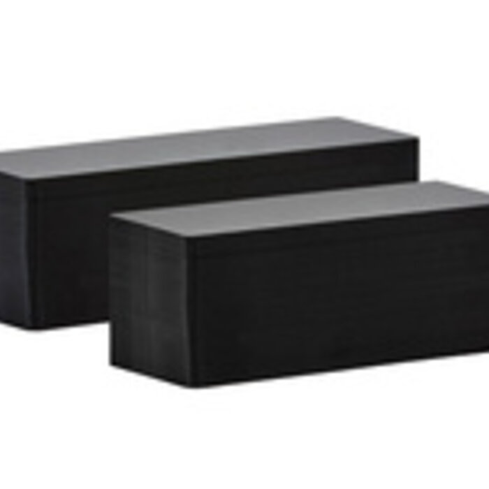 EVOLIS Tarjetas de plástico Evolis, negras, largas, 500 uds. | C8122