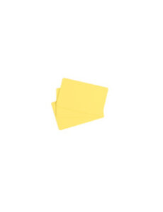EVOLIS Evolis plastic card, 100 pcs., yellow | C4101