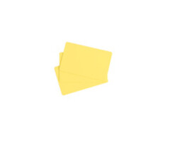 EVOLIS Evolis plastic card, 100 pcs., yellow