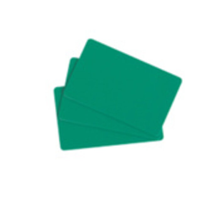 EVOLIS Tarjeta de plástico Evolis, 100 uds., verde | C4401