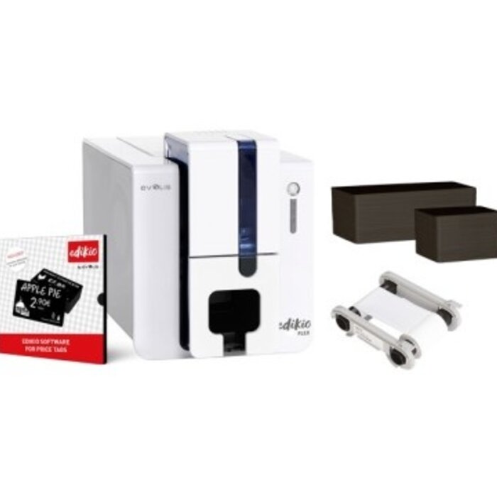 EVOLIS Edikio FLEX Price Tag solution, single sided, 12 dots/mm (300 dpi), USB, Ethernet | EF1H0000XS-BS002