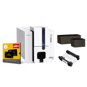 EVOLIS Evolis Edikio Flex - Price Tag Solution, 1 face, 12 pts/mm (300 dpi), USB, Ethernet, en kit (USB), imprimante de cartes