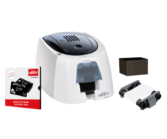 EVOLIS Edikio ACCESS Guest solution, single sided, 12 dots/mm (300 dpi), USB | EA2U0000BS-BS011