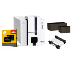 EVOLIS Edikio FLEX Guest solution, single sided, 12 dots/mm (300 dpi), USB, Ethernet | EF1H0000XS-BS012