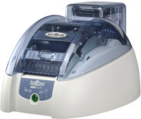 EVOLIS Evolis Tattoo2 RW, einseitig, 12 Punkte/mm (300dpi), USB, Ethernet, MSR, Kartendrucker