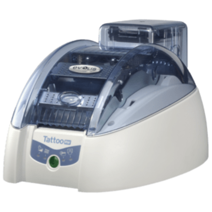 EVOLIS Evolis Tattoo2 RW, single sided, 12 dots/mm (300 dpi), USB, Ethernet, MSR | TTR201BBH-M