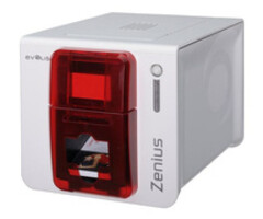 EVOLIS ZN1U0000RS Evolis Zenius Classic, unilaterale, 12 punti /mm (300dpi), USB, rosso