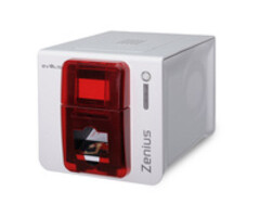 EVOLIS Evolis Zenius Expert, einseitig, 12 Punkte/mm (300dpi), USB, Ethernet, rot