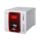 Evolis Zenius Classic GO PACK, 1 face, 12 pts/mm (300 dpi), USB, rouge, imprimante de cartes