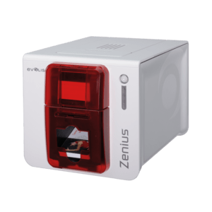 EVOLIS Evolis Zenius Classic GO PACK, 1 face, 12 pts/mm (300 dpi), USB, rouge, imprimante de cartes