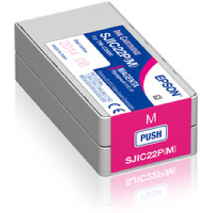 EPSON Cartucho Epson, magenta, 5 ml para Epson ColorWorks C3500, Cartucho de tinta magenta de 32