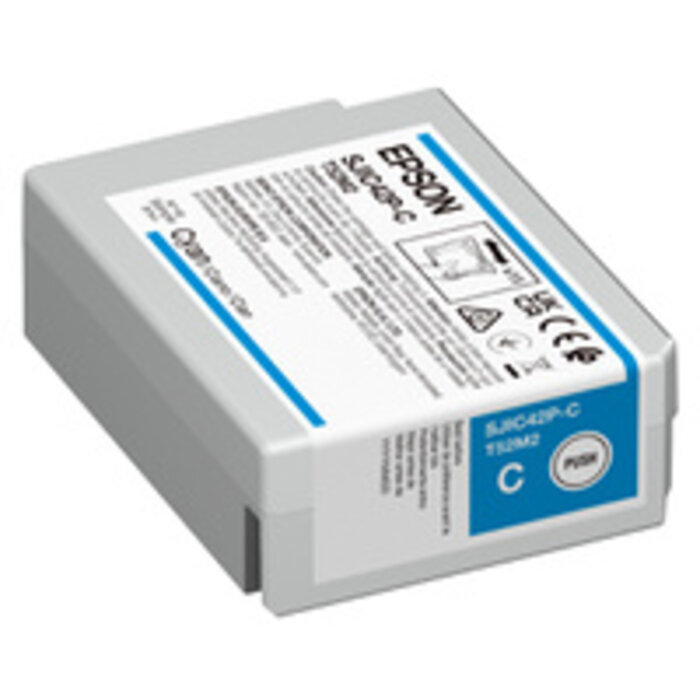 EPSON Epson Patrone, cyan, passend für: Epson ColorWorks C4000, Farbpatrone