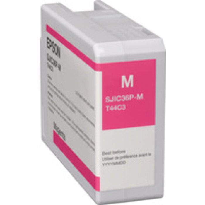 EPSON Epson Ink cartridge, magenta, fits for: ColorWorks C6000 Series, capacity: 80 ml