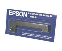 EPSON Cinta de color Epson ERC 22 de larga duración, negra | C43S015358