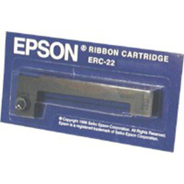 EPSON Epson ERC 22, long Life, colour ribbon, black | C43S015358