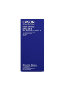 EPSON Epson ERC 31, colour ribbon, black | C43S015369