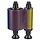 Cinta de color Evolis (medio panel, YMCKO), Cinta Evolis (medio panel