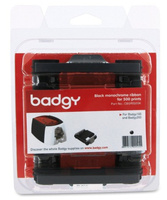 EVOLIS Evolis colour ribbon (monochrome), black, fits for: Badgy200, for up to 500 cards