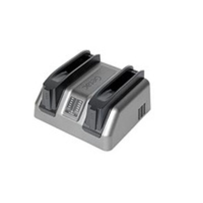 GETAC Getac battery charging station, 2 slots, EU, 1730 g, 2 slots: 1 Main and 1 Media Bay Battery