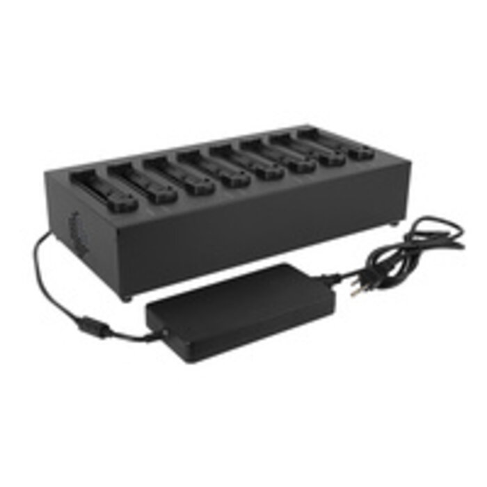 GETAC Getac Akkuladestation, 8-Fach, UK, 6580 g, inkl.: Netzteil