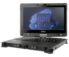 GETAC Getac V110, 29,5cm (11,6''), Full HD, US-layout, GPS, Chip, RFID, USB, USB-C, BT, Wi-Fi, 4G, SSD, Win. 11 Pro, black | USCE54VIXDSX