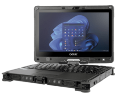 GETAC Getac V110, 29,5cm (11,6''), Full HD, US-layout, GPS, Chip, USB, USB-C, RS232, BT, Ethernet, Wi-Fi, 4G, SSD, Win. 11 Pro, RB | VSC15PJSB4XA